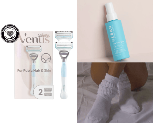 Silky Smooth: The Perfect Shaving Routine cover photo collage