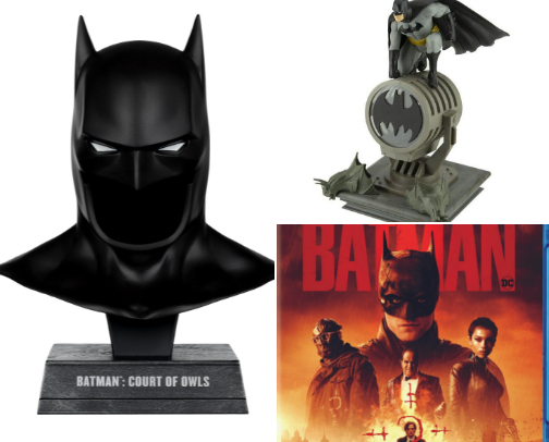 Batman Merch cover photo collage