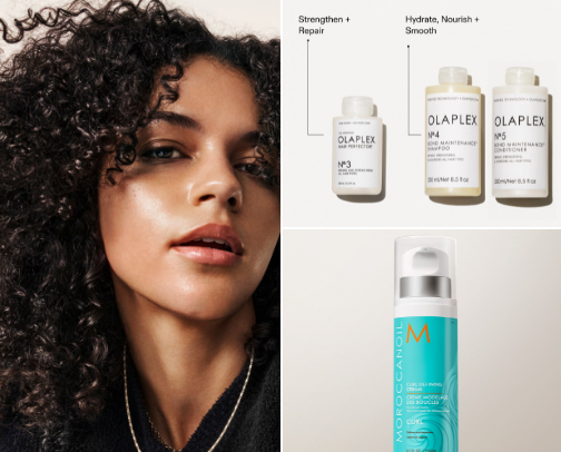 Curly Hair Reset cover photo collage