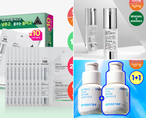 how to glow up: korean skincare edition cover photo collage