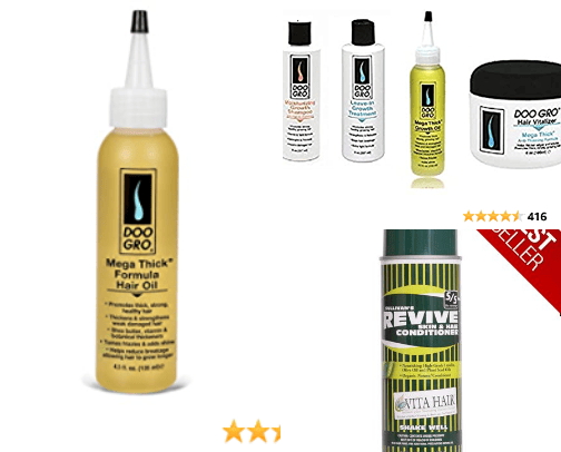 Hair care cover photo collage