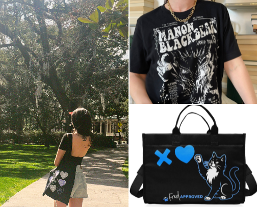 bookish merch cover photo collage