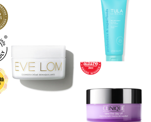 Best Skincare Products for Glowing Skin | Cleansers & Serums cover photo collage