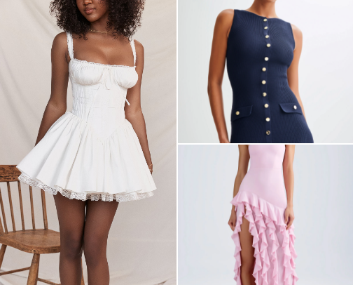 Dresses cover photo collage