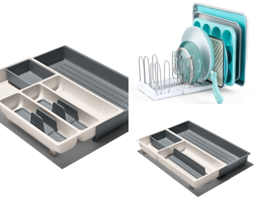 Kitchen Organization Finds for Drawers, Cabinets & Everyday Essentials cover photo collage