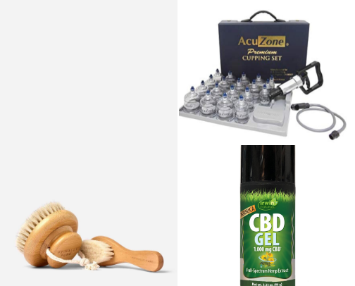 Recovery Essentials for optimal health and relaxation from within! cover photo collage