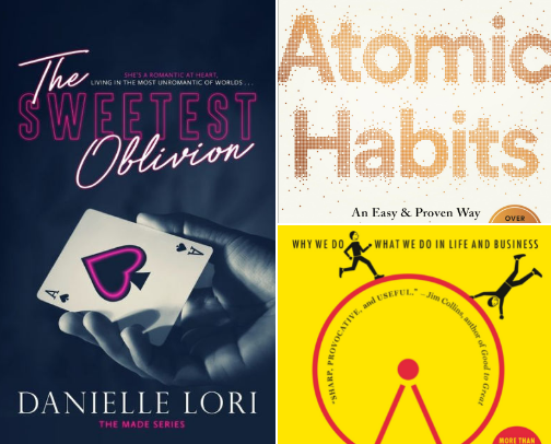 My favorite book recs cover photo collage