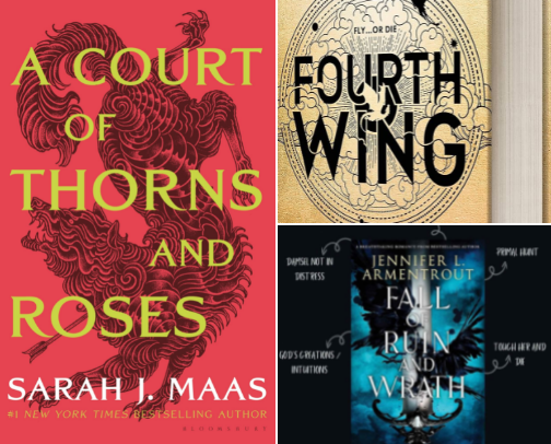 Fantasy Romance Recs cover photo collage