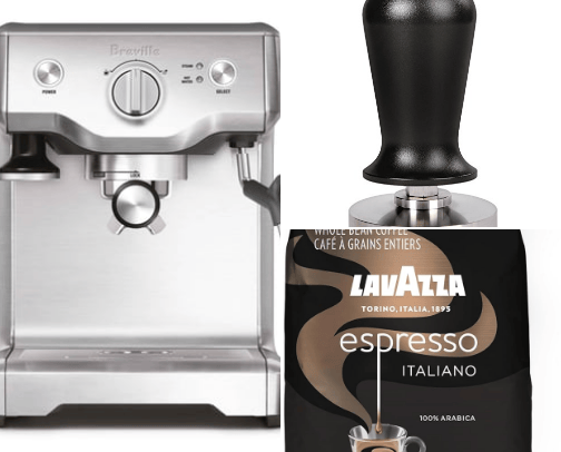 Espresso machine must haves cover photo collage