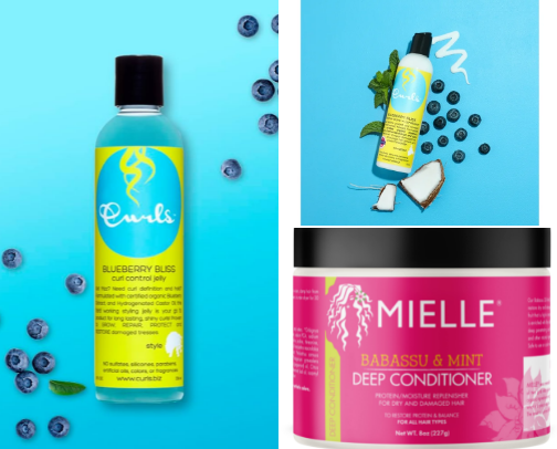 Hair Products for Natural Women cover photo collage