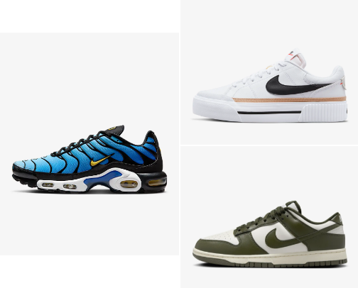 Don't waste time and run for this great selection of sneakers!❤️ cover photo collage