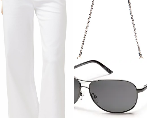 Elegant White Jeans Outfit for Women | Chic Denim Style cover photo collage