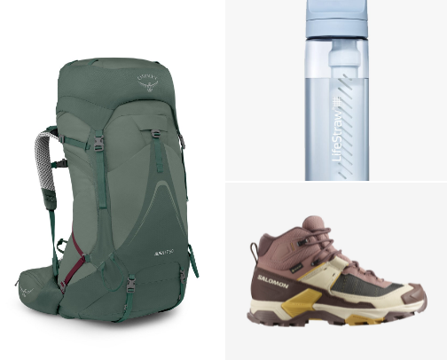 Backpacking must haves! cover photo collage