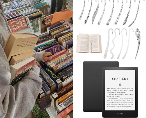 gifts that will make any reader swoon (from a reader) 📖📚 cover photo collage