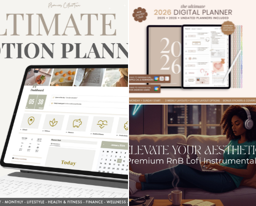 Soulful Productivity & Focus Tools cover photo collage