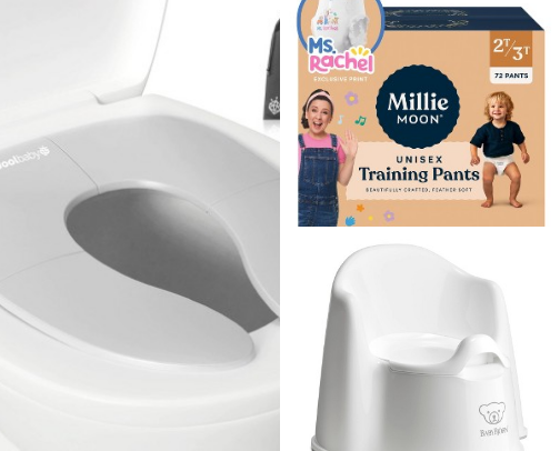 Potty training cover photo collage