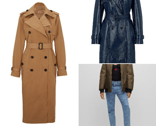 Jackets and coats cover photo collage