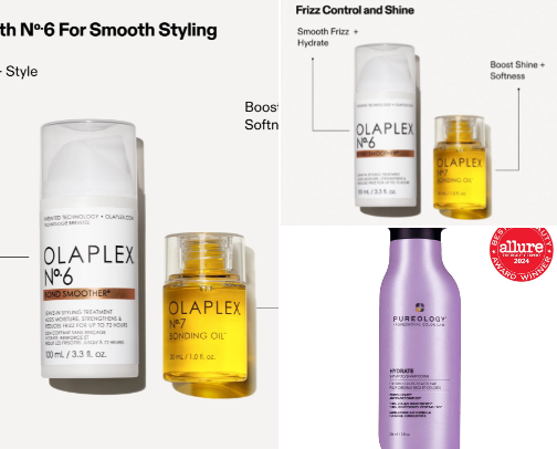 Hair Care - Blowout Edition cover photo collage