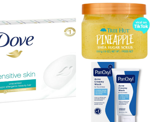 College Hygiene Essentials (Walmart Edition) cover photo collage