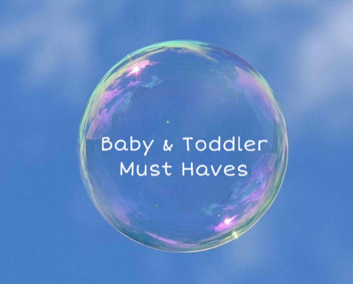 Baby & Toddler Must Haves cover photo collage