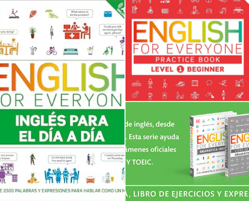 PDF Free - English for Everyone Ingles para el dia a dia (Everyday English Spanish Edition) guide companions cover photo collage