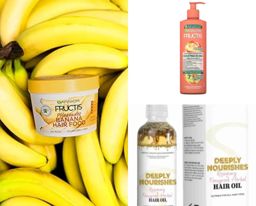 Make your hair GLOW AND GROW for under 10€ 💇‍♀️ cover photo collage