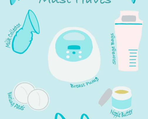 Breastfeeding/Pumping Must Haves! cover photo collage