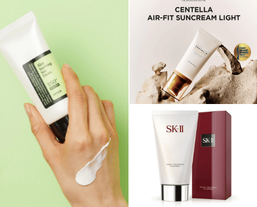 Daily Skincare Routine cover photo collage