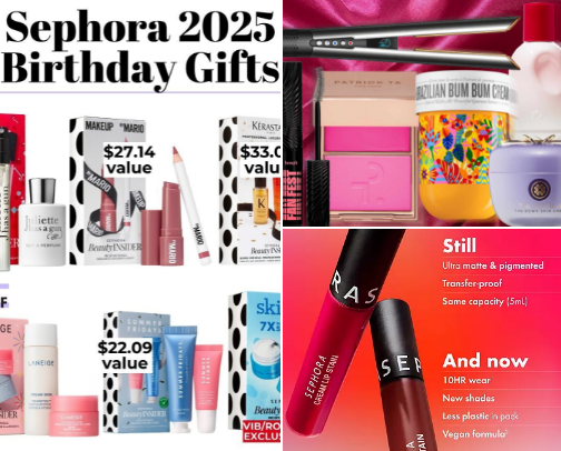 My Sephora Favorites cover photo collage