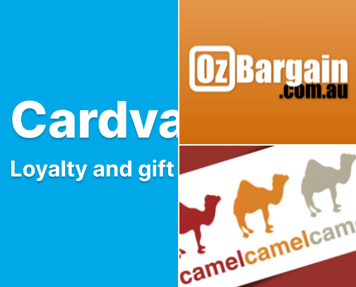 Great Australian deal and bargain hunting apps and site cover photo collage