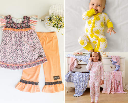 How to dress your baby girl cute! cover photo collage