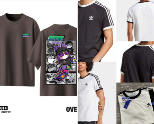 T-Shirt cover photo collage