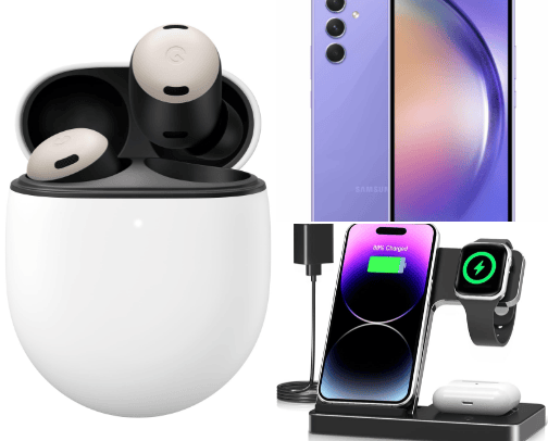 Phones en accessoires cover photo collage