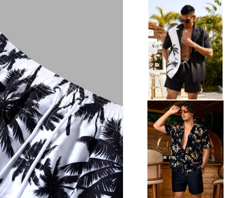 Swimmode: Men's swimwear cover photo collage