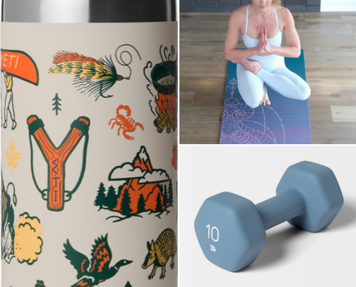 At Home Workout Essentials cover photo collage