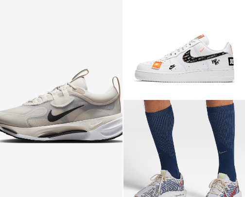 Comfortable and beautiful sneakers🤗 Unisex👟For her 💃 and him 🕺 cover photo collage
