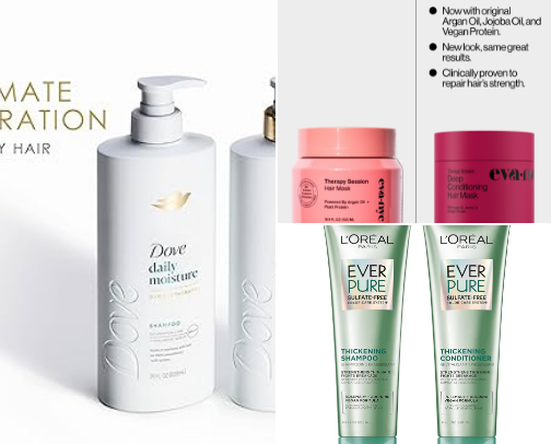 Best Hair Care Products that are budget friendly cover photo collage