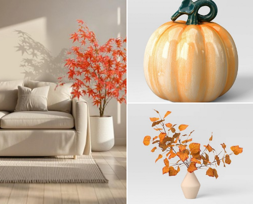 Target Home Fall Decor 🍁 cover photo collage