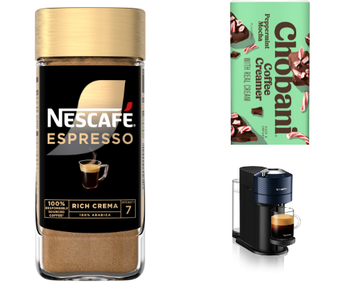 At Home Coffee cover photo collage