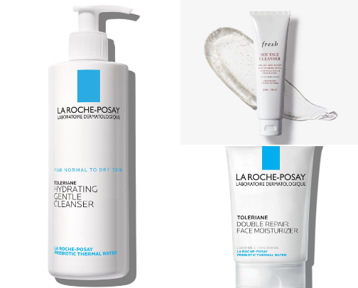 Skin cares cover photo collage