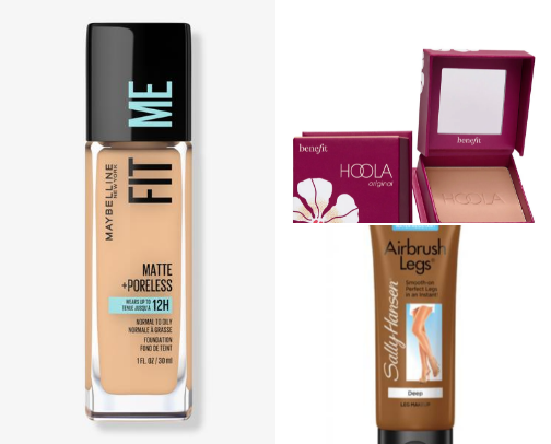 What’s in my beauty bag 👀 cover photo collage