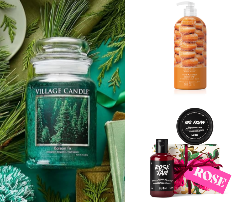 delicious scents to gift a pal! cover photo collage