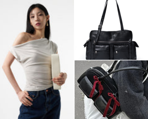 Fashion pieces cover photo collage
