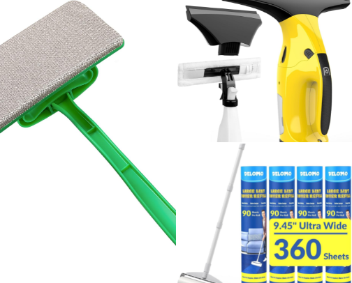 Spring Cleaning Essentials That Actually Make Cleaning Easier cover photo collage