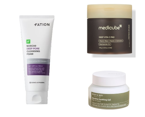 tired of acne-prone or combination skin? these help! cover photo collage