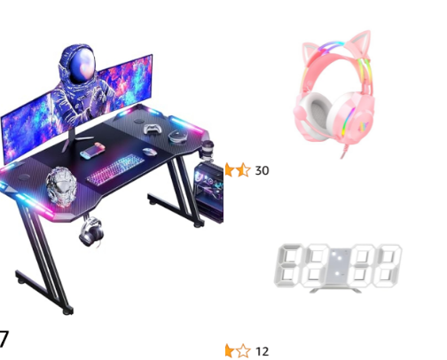 Gaming room stuff :o cover photo collage