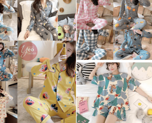 Piyama Wanita cover photo collage