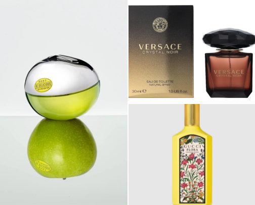 Perfume/ Cologne cover photo collage