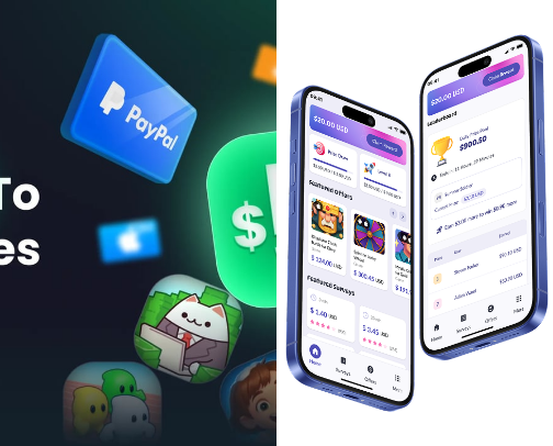 Earn $$ for playing games cover photo collage