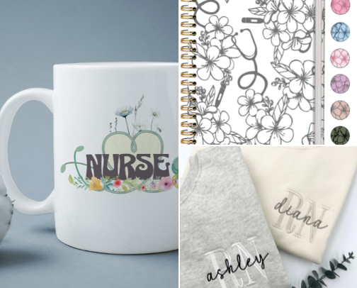 Gifts for the Nurse to Be cover photo collage